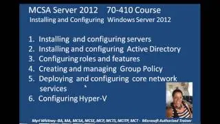 Introduction MCSA Class