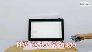 15.6 inch fhd super thin wall mount lcd display for elevator advertising