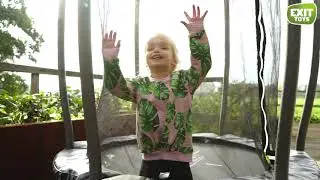 EXIT TOYS TRAMPOLINA TIGGY JUNIOR e-zabawkowo.pl