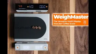 MantaBrew WeighMaster | World's First Multi-Display Modular #coffeescale