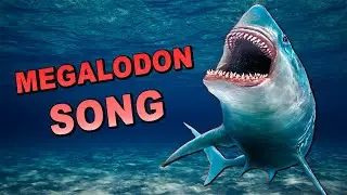 Sea monster MEGALODON Song (Shark eater) Horror meme