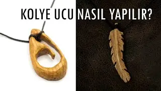 Gravür Cihazı ile Ahşap Kolye Ucu Nasıl Yapılır? (İki Kolye Tek Videoda)