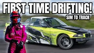 SIM DRIFTING TO TRACK | LEARN TO DRIFT @ 360 MOTORSPORT PARK