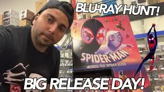 Spider-Man Across The Spider-Verse Blu-Ray Hunt!