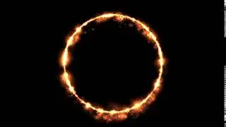 Circle effect overlay / Black screen circle effect ( Free Stock Footage )