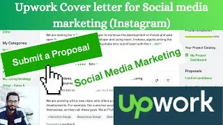 UPWORK Cover Letter for Social Media Marketing within 2 minutes