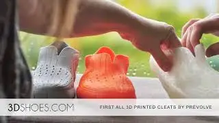 FIRST ALL 3D PRINTED CLEATS BY PREVOLVE