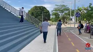 Alcalde Lormandy Martínez da parte de tranquilidad del estado del Mirador Turístico de Playa Blanca