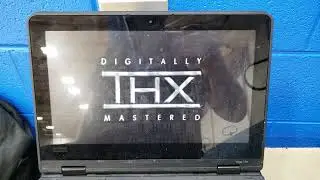 H watches the THX Broadway logo
