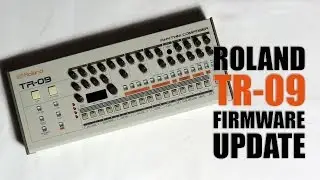 Roland TR-09 Firmware UPDATE : Tutorial