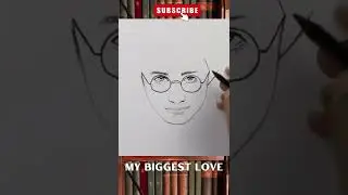 Harry Potter Easy Drawing🫶🏻 