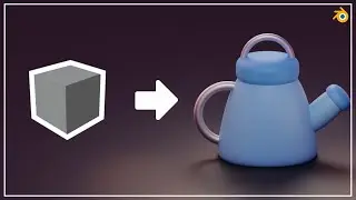 Tea Pot in Blender 3.4 - 3D Modeling Process - 3D Art Owl