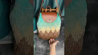 ЭКСКЛЮЗИВ? ЛЕГКО 😇 #crochetbag #вязанаясумка #рюкзаккрючком #каквязатькрючком #мквязание