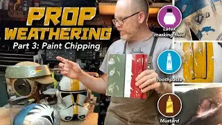 Prop Weathering Tutorial - Part 3: Chipped Paint Weathering