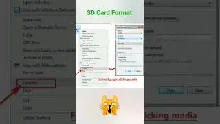 How to format my SD Card using cmd (command prompt)| Chip card ko format kese Karen|