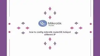 [Tutorial] how to config mikrotik routerOS hotspot different IP  mikrotik traing