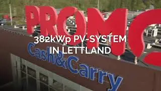 PV-SYSTEM in Lettland mit Sun Ballast Connect System