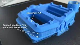 3D Printing With Water-Soluble Support Interface - IDEX 3D Printer