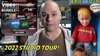 2022 Studio Tour - 5DayDeal and the Quest for a creepy doll!| Film Learnin