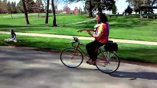 Creationist Cat theme played by The Bicycling Guitarist