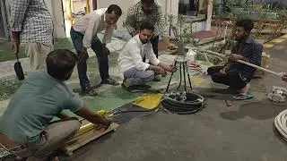 20 Ton portable compressor Machine Demo # Transmission line #Sub Station #Power Plant