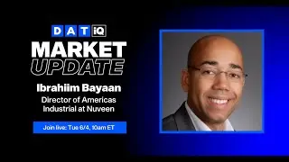DAT iQ Live: DAT's Data Analytics team examines current freight market conditions: Ep. 294