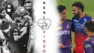 Watch: Virat Kohli and Gautam Gambhir's Heartwarming Hug during KKR vs RCB Match