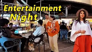 IRAN 🇮🇷 Walking Tour in the Lovely and Crowded Summer Nights of Tehran 2024 ایران