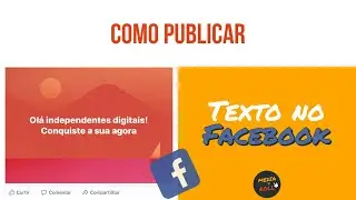 Como publicar texto no Facebook ⎮ Media 'N' Roll