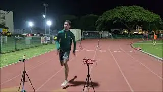 Training with the Double Training Version Wireless Laser Timer – Precision Timing for Track & Field!