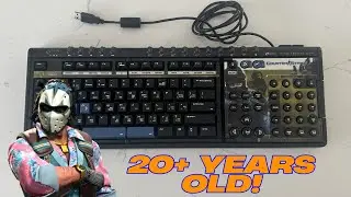 smoking noob pack w/ 21 year old counter-strike keyboard (zboard)