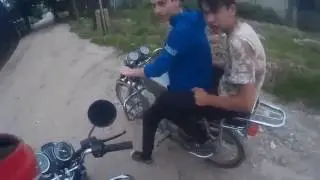 Покатушки#3 Встретил пацанов Альфа,Патрон125,АльфаGT