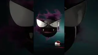 Gastly👻 RECREATED IN BLENDER!!! 