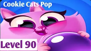 Cookie Cats Pop Level 90 By Tactile Games 💜 Walkthrough Android IOS Gameplay 💜