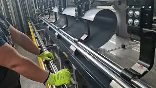 rolling big radius for pipes 250mm