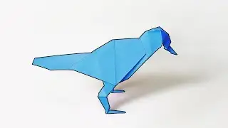 How to make an ORIGAMI BIRD