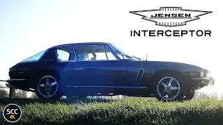 JENSEN INTERCEPTOR III SERIES 3 1973 | 4K | Test drive in top gear with S3 V8 engine sound | SCC TV