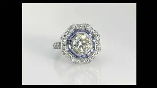 טבעת אירוסין וינטאג' - target ring