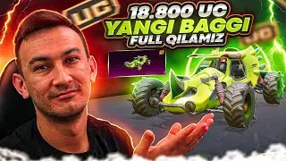 18.800UC YANGI BAGGINI TUSHIRAMIZ VA FULL QILAMIZ OPEN CASE - PUBG MOBILE