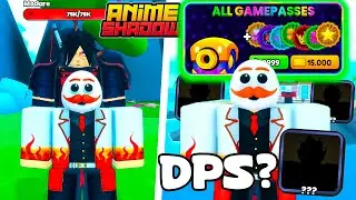 TODAS AS GAMEPASS em 21 HORAS PRA ZERAR O NOVO ANIME FIGHTERS ! O NOOB A PRO NO ANIME SHADOW