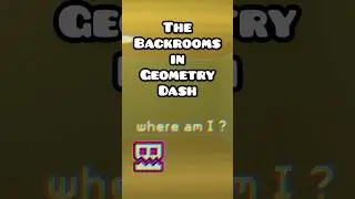The Backrooms In Geometry Dash!
