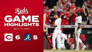 Braves vs. Reds Game Highlights (9/17/24) | MLB Highlights