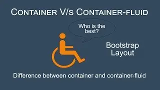 Bootstrap Tutorial || Container and container-fluid || Website tutorial || Bootstrap 4.0