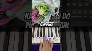 KARA - I Do I Do Piano Tutorial #notpianika #notangka #pianotutorial #kara