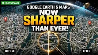 Google Earth and Maps updated with sharper satellite imagery