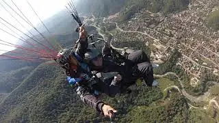 Парапланы в Сочи 2018 Красная Поляна, Горки Город 2100 м.