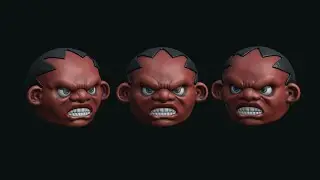 SCULPTING blender МОДЕЛЬ №31