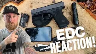 REACTING TO MY FIRST EVERY DAY CARRY VIDEO!