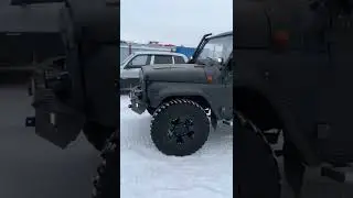 Уаз Хантер с двигателем Toyota 1uz vvti Мосты Ленд Крузер 80