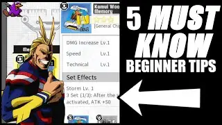 5 ESSENTIAL Tips and Tricks | MHA THE STRONGEST HERO BEGINNER Guide